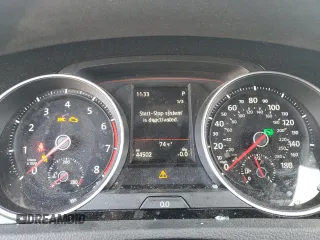 2020 Volkswagen Golf GTI S with VIN 3VW6T7AU4LM010153, listed as a Copart auction lot 73808063 with 44,502 mi miles and Salvage Title. Bid and sale history available at carsss.com. Image 9.