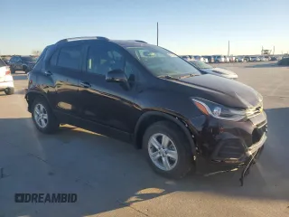 2021 Chevrolet Trax LT with VIN KL7CJPSM1MB365880, listed as a Copart auction lot 86573954 with 4,960 mi miles and Salvage title. Bid and sale history available at DreamBid. Image 4.