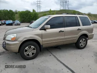 2005 Honda Pilot EX-L z VIN 2HKYF185X5H531689, wystawiony jako Copart lot #58273755 z przebiegiem 212 924 mil mil oraz Nie do naprawy • Non repairable. Historia ofert i sprzedaży dostępna na DreamBid. Obrazek 1.