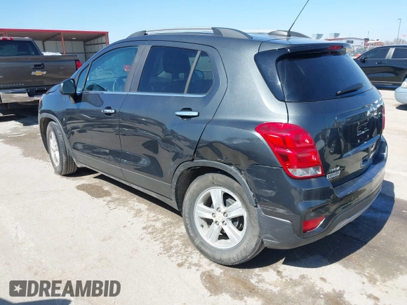 2018 Chevrolet Trax LT with VIN 3GNCJLSB5JL203424, listed as a IAAI auction lot 41738583 with 115,026 mi miles. Bid and sale history available at carsss.com. Image 3.