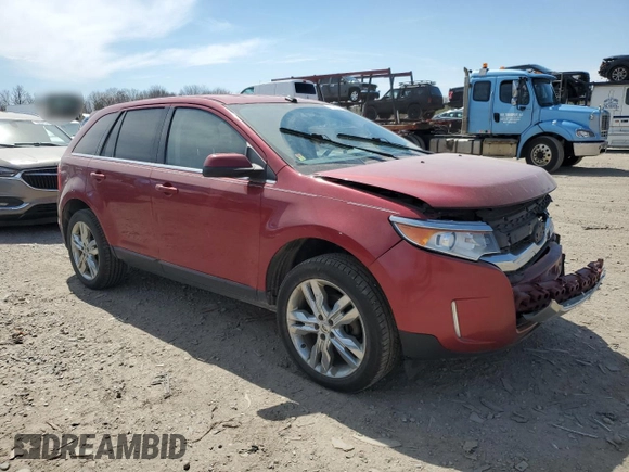 2013 Ford Edge Limited with VIN 2FMDK3KC3DBA45065, listed as a Copart auction lot 53884065 with 221,687 mi miles and Clean Title. Bid and sale history available at carsss.com. Image 5.