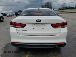 2017 Kia Optima LX with VIN KNAGT4L39H5174955, listed as a Copart auction lot 51439655 with 89,325 mi miles and Salvage Title. Bid and sale history available at carsss.com. Image 6.