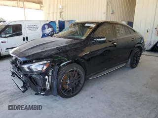 2022 Mercedes-Benz GLE 63 S AMG with VIN 4JGFD8KB6NA779249, listed as a Copart auction lot 75239253 with 2,379 mi miles and . Bid and sale history available at DreamBid. Image 1.
