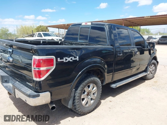 2013 Ford F-150 XL with VIN 1FTFW1EF0DKE28091, listed as a IAAI auction lot 42008722 with 256,071 mi miles. Bid and sale history available at carsss.com. Image 4.