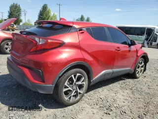 2021 Toyota C-HR LE with VIN JTNKHMBX1M1104530, listed as a Copart auction lot 55358775 with 53,112 mi miles and Salvage Title. Bid and sale history available at carsss.com. Image 3.