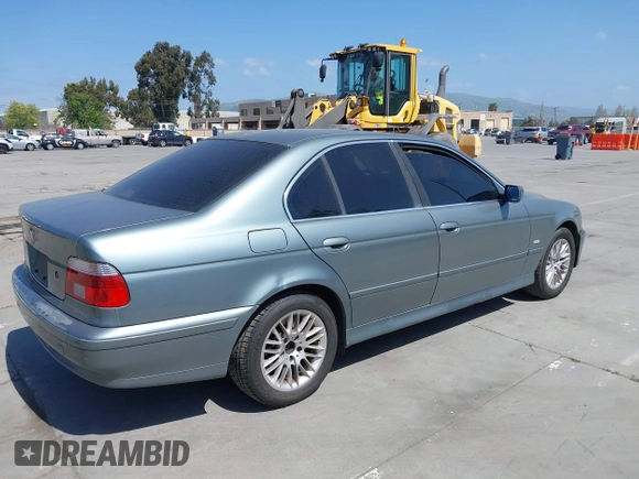 2003 BMW 5 Series 530iA with VIN WBADT63413CK33315, listed as a IAAI auction lot 42064612 with 205,426 mi miles. Bid and sale history available at carsss.com. Image 6.