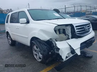 2013 Honda Pilot EX-L with VIN 5FNYF3H7XDB008683, listed as a IAAI auction lot 41749108 with 88,542 mi miles and . Bid and sale history available at DreamBid. Image 1.