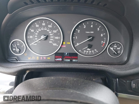 2014 BMW X3 xDrive28i with VIN 5UXWX9C57E0D26565, listed as a IAAI auction lot 42173843 with 110,266 mi miles and . Bid and sale history available at DreamBid. Image 7.