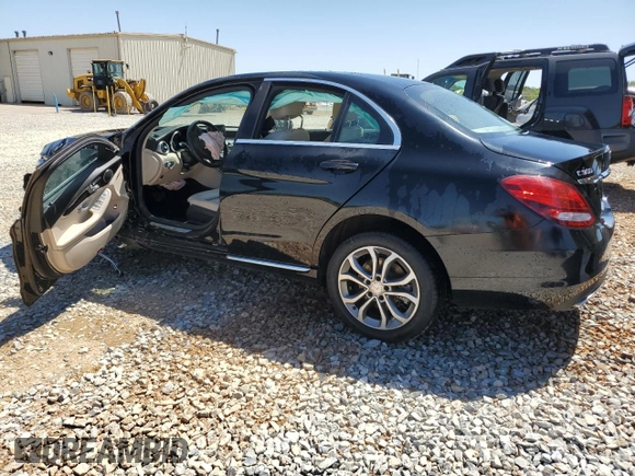 2016 Mercedes-Benz C 300 Luxury with VIN 55SWF4KB2GU112226, listed as a Copart auction lot 53394035 with 76,478 mi miles and Salvage title. Bid and sale history available at DreamBid. Image 2.