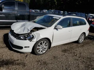 2014 Volkswagen Jetta SportWagen TDI w/Sunroof & Nav with VIN 3VWPL7AJ1EM614546, listed as a Copart auction lot 77416174 with 149,893 mi miles and Salvage Title. Bid and sale history available at carsss.com. Image 1.