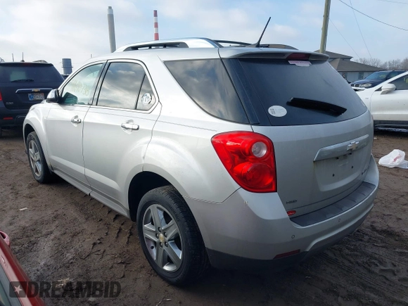 2014 Chevrolet Equinox LTZ with VIN 1GNFLHEK8EZ112162, listed as a IAAI auction lot 41690738 with 141,722 mi miles. Bid and sale history available at carsss.com. Image 3.