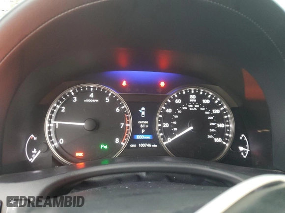 2014 Lexus GS 350 with VIN JTHBE1BL0E5030633, listed as a Copart auction lot 51604135 with 100,746 mi miles and Salvage Title. Bid and sale history available at carsss.com. Image 9.
