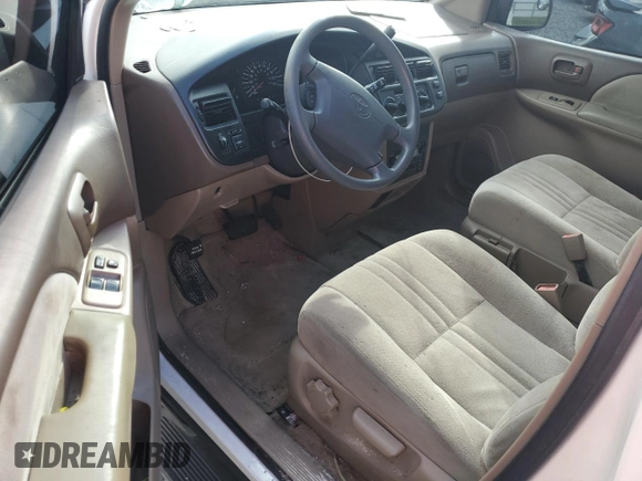 2000 Toyota Sienna CE with VIN 4T3GF19C0YU294779, listed as a Copart auction lot 74715024 with 164,664 mi miles and Salvage Title. Bid and sale history available at carsss.com. Image 8.