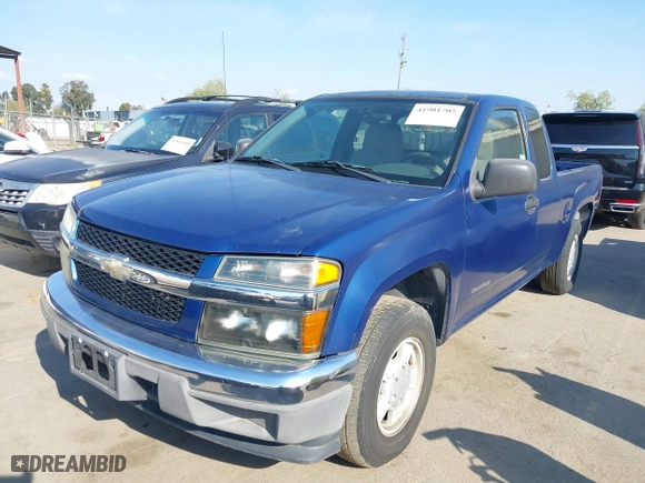 2005 Chevrolet Colorado Z85 with VIN 1GCCS198558171180, listed as a IAAI auction lot 41901705 with 131,219 mi miles. Bid and sale history available at carsss.com. Image 2.