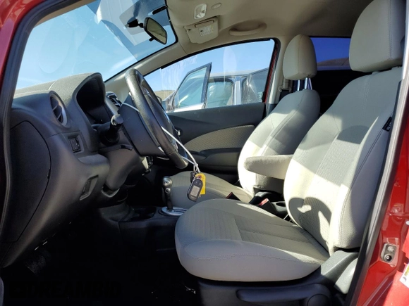 2015 Nissan Note S Plus with VIN 3N1CE2CP1FL371993, listed as a Copart auction lot 57518865 with 72,885 mi miles and Salvage title. Bid and sale history available at DreamBid. Image 7.