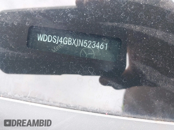 2018 Mercedes-Benz CLA 250 with VIN WDDSJ4GBXJN523461, listed as a IAAI auction lot 42052337 with 146,177 mi miles and . Bid and sale history available at DreamBid. Image 17.