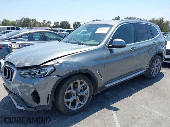 2024 BMW X3 sDrive30i z VIN 5UX43DP02RSU43683, wystawiony jako IAAI lot #42473099 z przebiegiem 2 130 mil mil oraz . Historia ofert i sprzedaży dostępna na DreamBid. Obrazek 17.