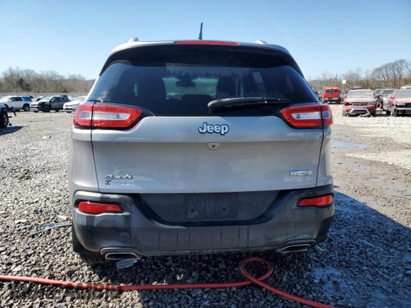2015 Jeep Cherokee North with VIN 1C4PJMCS0FW565466, listed as a Copart auction lot 46476615 with 109,040 mi miles and Salvage Title. Bid and sale history available at carsss.com. Image 6.
