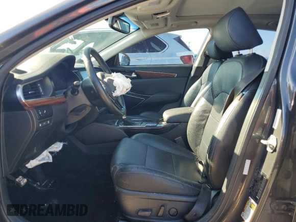 2017 Kia Cadenza Premium with VIN KNALC4J1XH5090028, listed as a Copart auction lot 74436984 with 50,916 mi miles and Salvage Title. Bid and sale history available at carsss.com. Image 7.