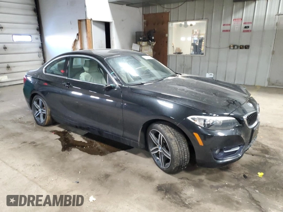 2017 BMW 2 Series 230i xDrive with VIN WBA2H9C50HV642159, listed as a Copart auction lot 88119305 with 39,929 mi miles and Non Repairable. Bid and sale history available at carsss.com. Image 4.
