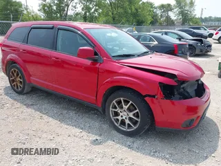 2015 Dodge Journey R/T with VIN 3C4PDCEG7FT584175, listed as a IAAI auction lot 42731862 with 87,346 mi miles and . Bid and sale history available at DreamBid. Image 1.
