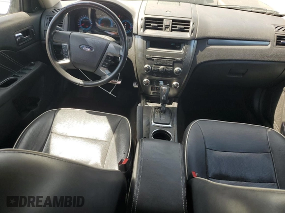 2012 Ford Fusion SEL с VIN 3FAHP0JA9CR163598, выставлен на аукционе Copart как лот 58579765 с пробегом 154 141 миль миль и Списание • Salvage title. История ставок и продаж доступна на DreamBid. Изображение 8.