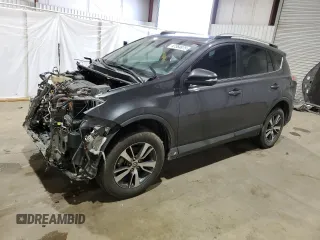 2018 Toyota RAV4 XLE with VIN 2T3WFREV3JW423623, listed as a Copart auction lot 47364675 with 132,510 mi miles and Salvage Title. Bid and sale history available at DreamBid. Image 1.