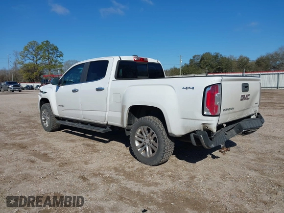 2017 GMC Canyon 4WD SLT with VIN 1GTP6DE10H1255789, listed as a IAAI auction lot 41617902 with 112,368 mi miles. Bid and sale history available at carsss.com. Image 3.