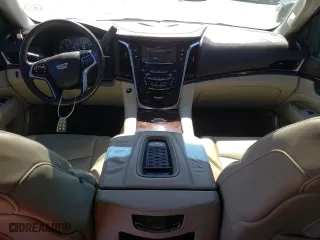 2015 Cadillac Escalade Luxury with VIN 1GYS3MKJ7FR597837, listed as a Copart auction lot 49821745 with 144,129 mi miles and Clean Title. Bid and sale history available at carsss.com. Image 8.