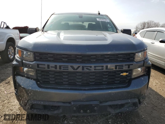 2020 Chevrolet Silverado 1500 Custom with VIN 3GCPWBEK9LG356000, listed as a Copart auction lot 44946305 with 0 mi miles and Salvage Title. Bid and sale history available at carsss.com. Image 5.