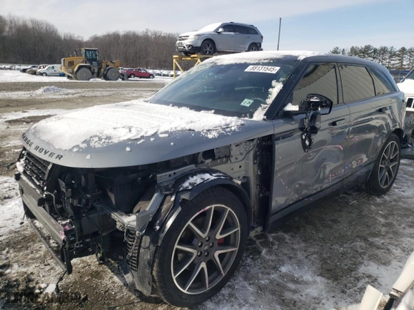 2024 Land Rover Range Rover Velar Dynamic SE with VIN SALYL2EX5RA384515, listed as a Copart auction lot 88131545 with 10,079 mi miles and Salvage Title. Bid and sale history available at carsss.com. Image 1.
