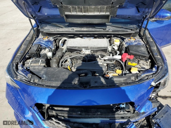 2022 Subaru WRX Premium with VIN JF1VBAF61N9003421, listed as a Copart auction lot 46383155 with 12,942 mi miles and Salvage Title. Bid and sale history available at carsss.com. Image 12.