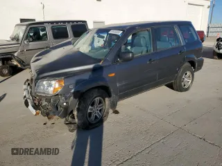 2006 Honda Pilot LX with VIN 2HKYF18196H512940, listed as a Copart auction lot 50449065 with 0 mi miles and Salvage Title. Bid and sale history available at carsss.com. Image 1.