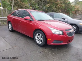 2011 Chevrolet Cruze LT w/1FL with VIN 1G1PE5S91B7110003, listed as a IAAI auction lot 41956466 with 118,831 mi miles. Bid and sale history available at carsss.com. Image 1.