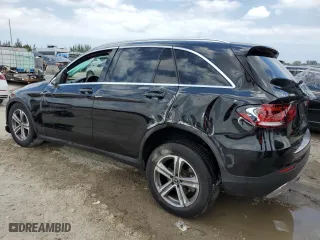 2020 Mercedes-Benz GLC with VIN WDC0G8DB3LF755824, listed as a Copart auction lot 53195425 with 50,307 mi miles and Non Repairable. Bid and sale history available at carsss.com. Image 2.