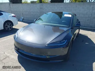 2025 Tesla Model 3 Long Range with VIN 5YJ3E1EAXSF940137, listed as a IAAI auction lot 41711018 with 544 mi miles. Bid and sale history available at carsss.com. Image 21.