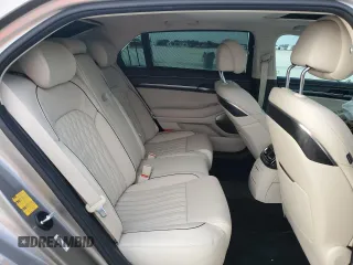 2021 Genesis G90 Premium with VIN KMTF34PA1MU088127, listed as a Copart auction lot 79905313 with 6,214 mi miles and . Bid and sale history available at carsss.com. Image 10.