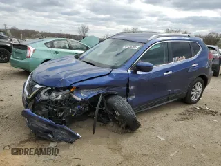 2020 Nissan Rogue S with VIN 5N1AT2MVXLC725150, listed as a Copart auction lot 47430394 with 41,336 mi miles and Salvage Title. Bid and sale history available at DreamBid. Image 1.