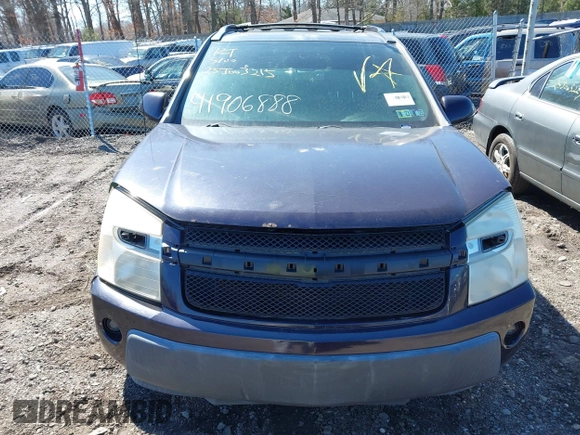 2006 Chevrolet Equinox LT with VIN 2CNDL73F566024971, listed as a IAAI auction lot 41906888 with 999,999 mi miles. Bid and sale history available at carsss.com. Image 6.