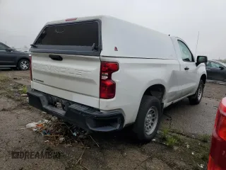 2023 Chevrolet Silverado 1500 Work Truck with VIN 3GCNAAEK0PG365237, listed as a Copart auction lot 53732265 with 184,207 mi miles and Clean Title. Bid and sale history available at DreamBid. Image 3.