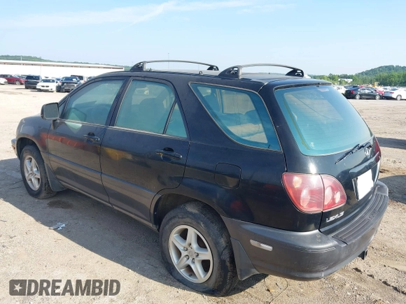 1999 Lexus RX 300 z VIN JT6HF10U4X0013913, wystawiony jako IAAI lot #42410496 z przebiegiem 282 583 mil mil oraz . Historia ofert i sprzedaży dostępna na DreamBid. Obrazek 3.
