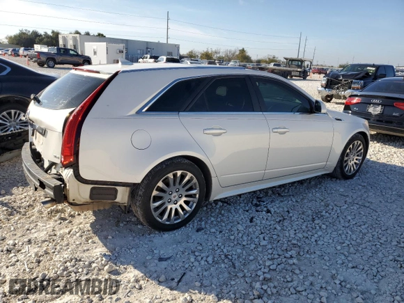 2012 Cadillac CTS with VIN 1G6DP8E32C0127936, listed as a Copart auction lot 82405024 with 166,717 mi miles and Salvage Title. Bid and sale history available at DreamBid. Image 3.