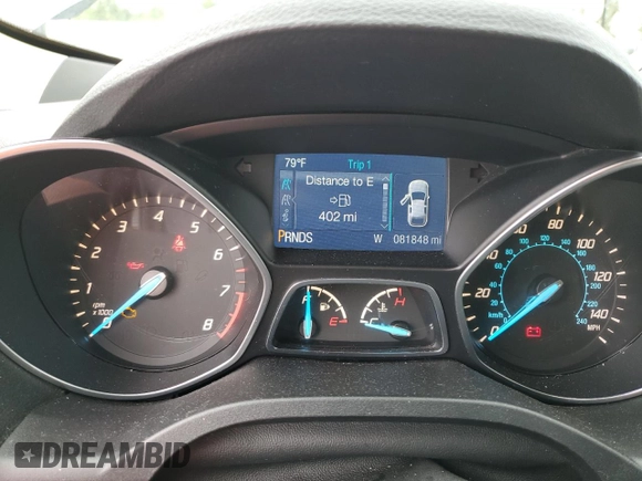 2013 Ford Escape SE with VIN 1FMCU0GX2DUD15316, listed as a Copart auction lot 62353865 with 81,848 mi miles and Clean title. Bid and sale history available at DreamBid. Image 9.