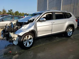 2019 Volkswagen Atlas S с VIN 1V2AP2CA0KC587395, выставлен на аукционе Copart как лот 69714514 с пробегом 70 870 миль миль и На запчасти • Non repairable. История ставок и продаж доступна на DreamBid. Изображение 1.