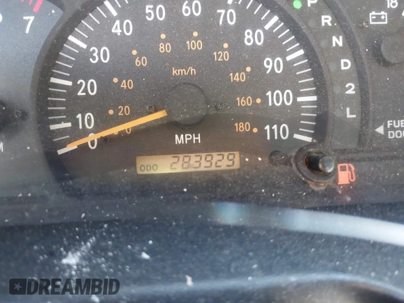 2004 Toyota Tundra SR5 with VIN 5TBDT441X4S465903, listed as a IAAI auction lot 42111517 with 283,929 mi miles and . Bid and sale history available at DreamBid. Image 7.