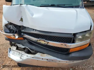 2012 Chevrolet Express Passenger 1LT with VIN 1GAZG1FG4C1190180, listed as a Copart auction lot 60436354 with 58,412 mi miles and Salvage Title. Bid and sale history available at carsss.com. Image 12.