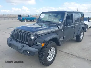 2020 Jeep Wrangler Unlimited Sport Altitude с VIN 1C4HJXDG3LW221691, выставлен на аукционе IAAI как лот 41505933 с пробегом 55 562 миль миль и . История ставок и продаж доступна на DreamBid. Изображение 6.