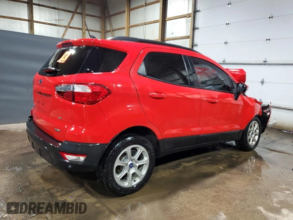 2020 Ford EcoSport SE z VIN MAJ3S2GE6LC320808, wystawiony jako Copart lot #84242084 z przebiegiem Nie podano mil oraz Tytuł czysty. Historia ofert i sprzedaży dostępna na DreamBid. Obrazek 3.