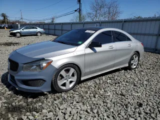 2015 Mercedes-Benz CLA 250 with VIN WDDSJ4GB3FN234154, listed as a Copart auction lot 51216635 with 90,386 mi miles and Salvage Title. Bid and sale history available at DreamBid. Image 1.