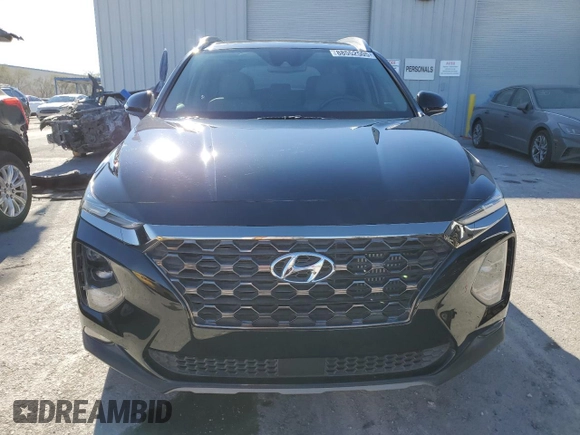 2019 Hyundai Santa Fe Ultimate with VIN 5NMS53AA3KH129405, listed as a Copart auction lot 88552505 with 21,328 mi miles and Salvage Title. Bid and sale history available at carsss.com. Image 5.
